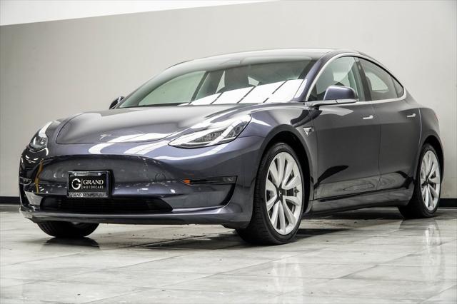 used 2018 Tesla Model 3 car, priced at $23,800