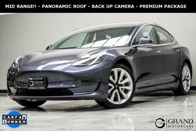 used 2018 Tesla Model 3 car, priced at $21,890