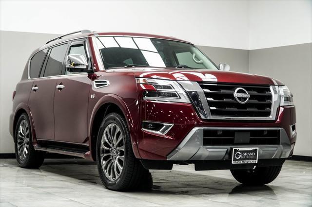 used 2021 Nissan Armada car, priced at $39,300