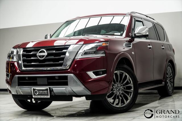 used 2021 Nissan Armada car, priced at $39,300