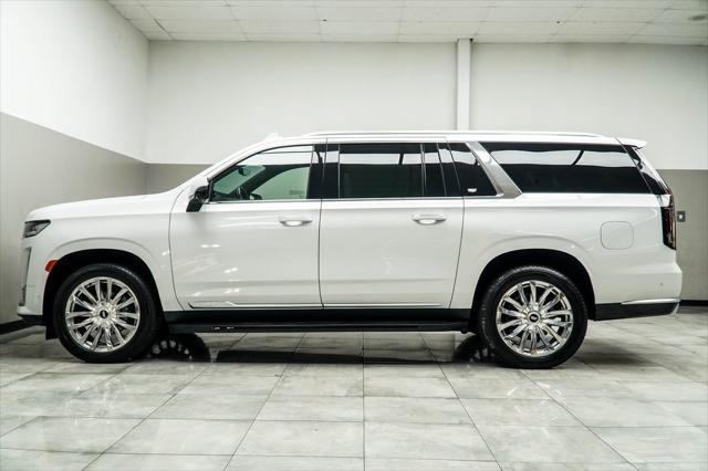 used 2023 Cadillac Escalade ESV car, priced at $71,799