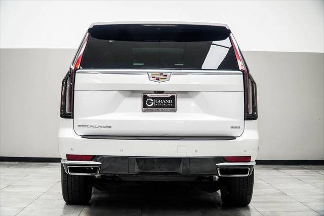 used 2023 Cadillac Escalade ESV car, priced at $71,799