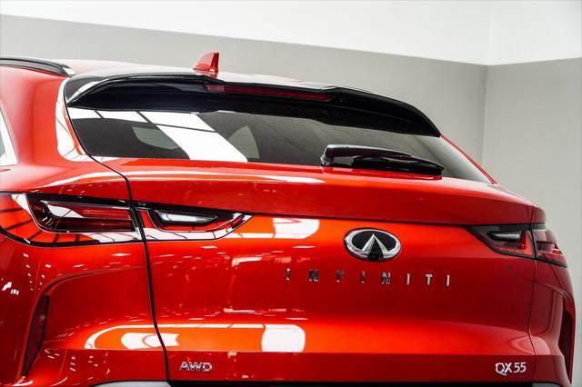 used 2022 INFINITI QX55 car, priced at $31,655