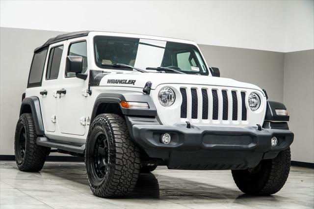 used 2019 Jeep Wrangler Unlimited car, priced at $24,500