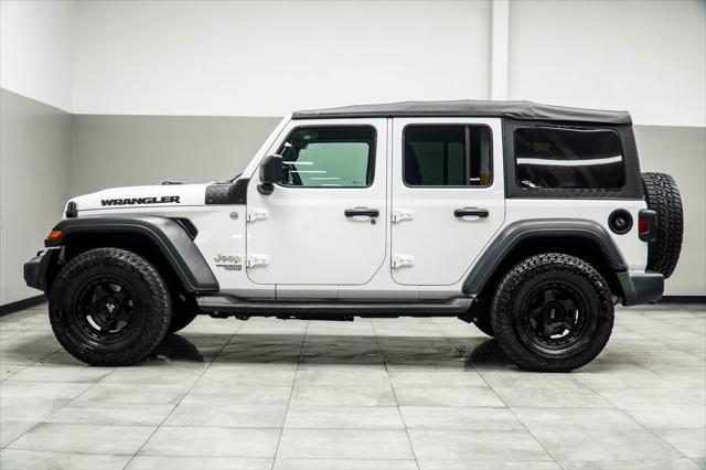 used 2019 Jeep Wrangler Unlimited car, priced at $24,500