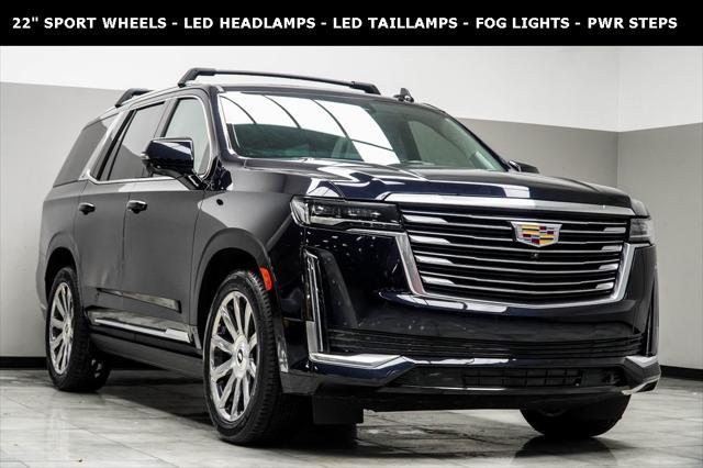 used 2021 Cadillac Escalade car, priced at $62,590