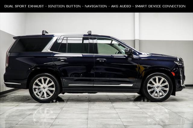 used 2021 Cadillac Escalade car, priced at $62,590