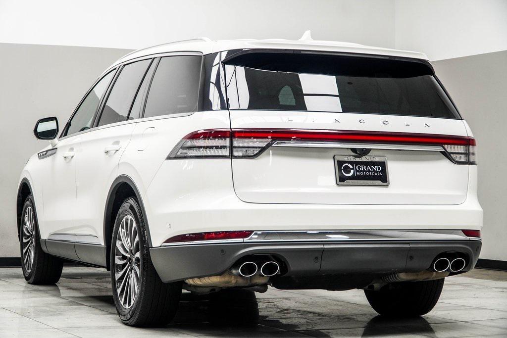 used 2020 Lincoln Aviator car, priced at $27,589