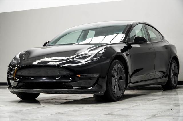 used 2023 Tesla Model 3 car, priced at $25,996