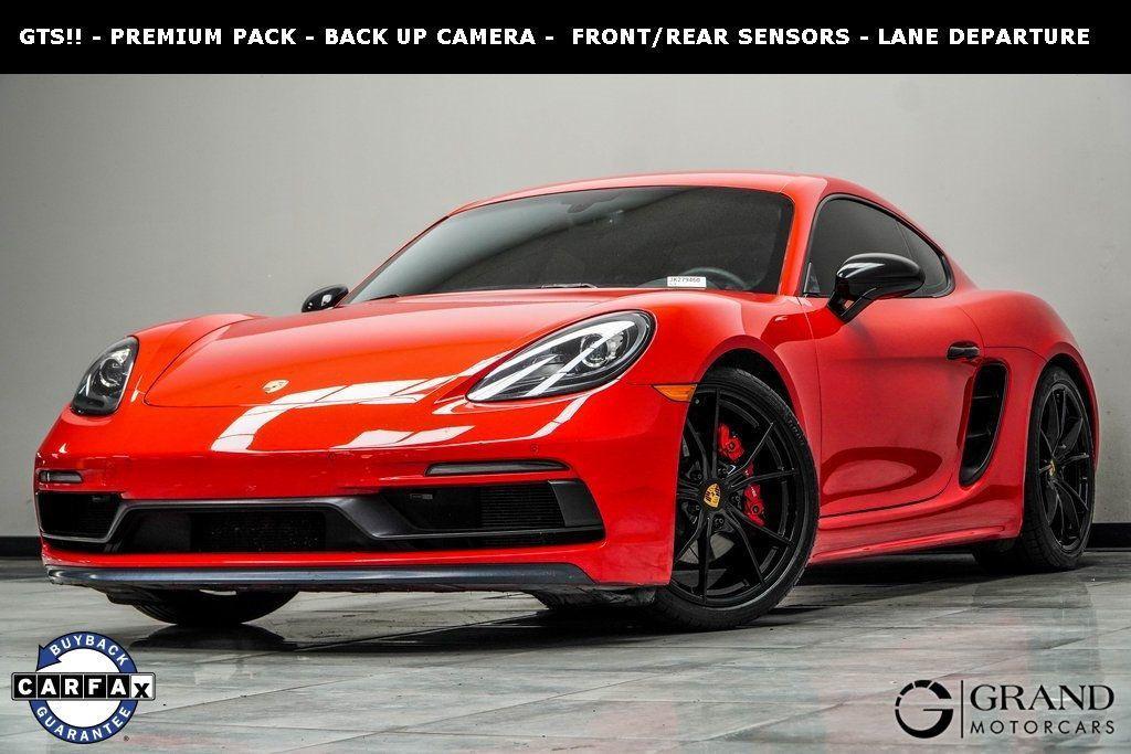 used 2018 Porsche 718 Cayman car, priced at $66,998