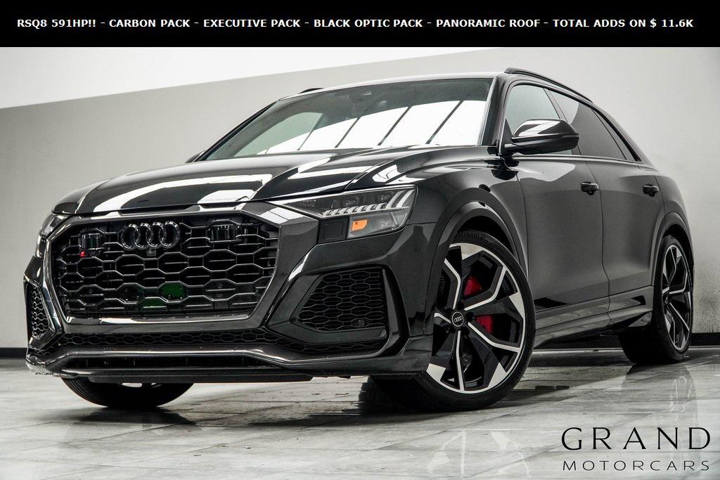 used 2024 Audi RS Q8 car, priced at $121,400