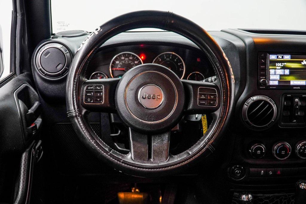 used 2017 Jeep Wrangler Unlimited car, priced at $17,871