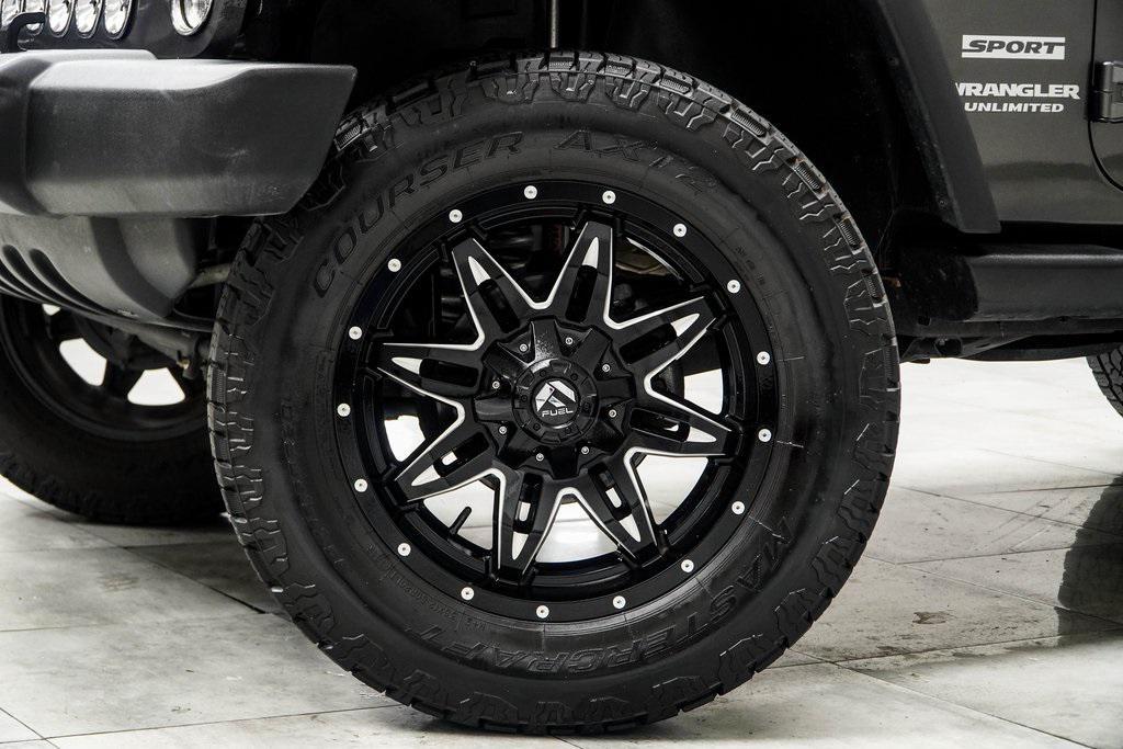 used 2017 Jeep Wrangler Unlimited car, priced at $17,871