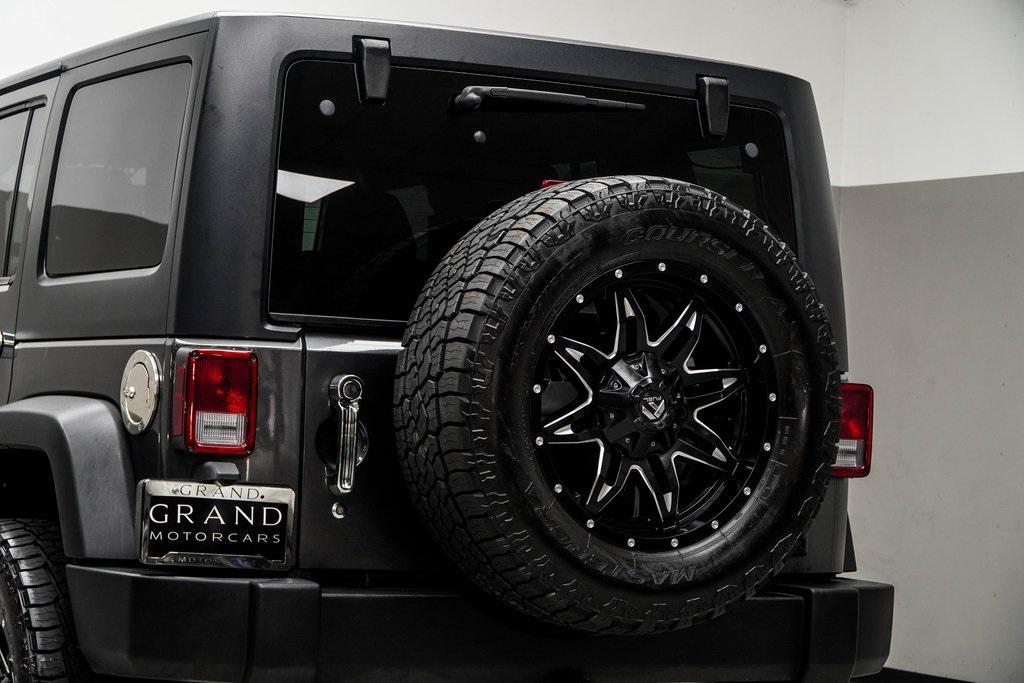 used 2017 Jeep Wrangler Unlimited car, priced at $17,871