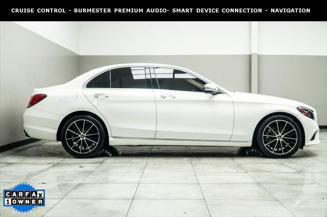 used 2021 Mercedes-Benz C-Class car, priced at $24,650