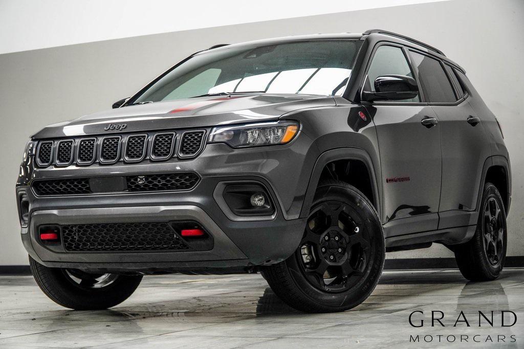 used 2023 Jeep Compass car, priced at $21,589