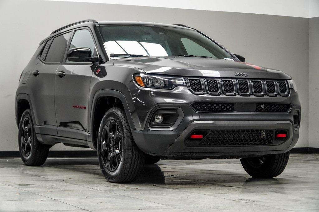 used 2023 Jeep Compass car, priced at $21,589