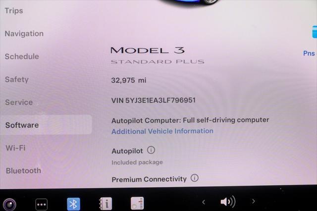 used 2020 Tesla Model 3 car, priced at $24,850