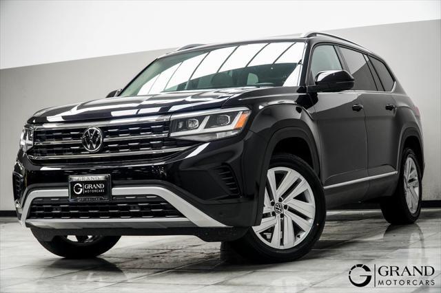 used 2021 Volkswagen Atlas car, priced at $29,400