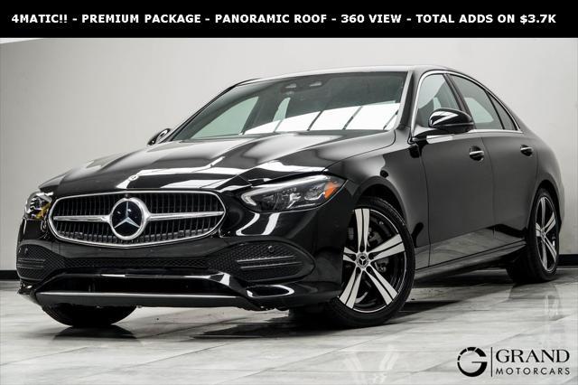 used 2023 Mercedes-Benz C-Class car, priced at $30,999