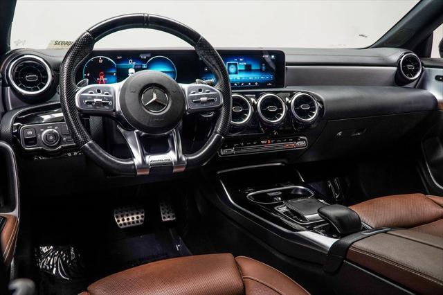 used 2020 Mercedes-Benz AMG CLA 35 car, priced at $36,900