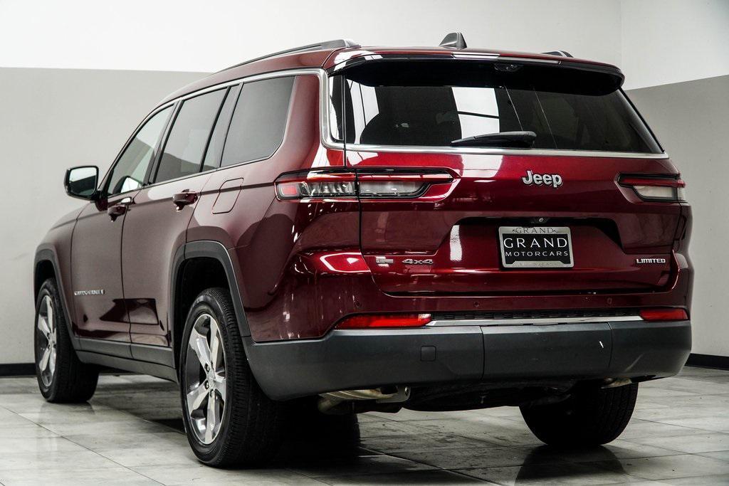 used 2021 Jeep Grand Cherokee L car, priced at $25,960