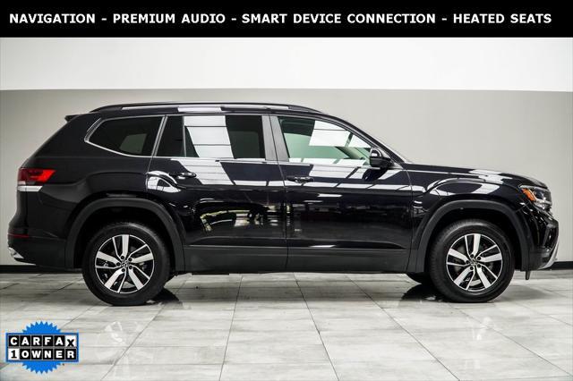 used 2021 Volkswagen Atlas car, priced at $21,399