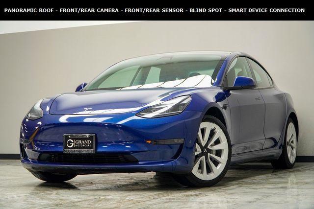 used 2022 Tesla Model 3 car, priced at $23,356