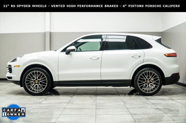 used 2023 Porsche Cayenne car, priced at $53,599