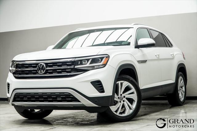 used 2021 Volkswagen Atlas Cross Sport car, priced at $24,876