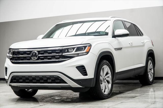 used 2021 Volkswagen Atlas Cross Sport car, priced at $24,876