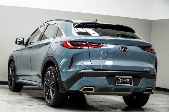 used 2022 INFINITI QX55 car, priced at $31,595