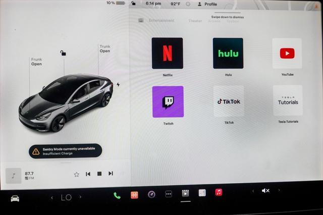 used 2021 Tesla Model 3 car, priced at $22,187