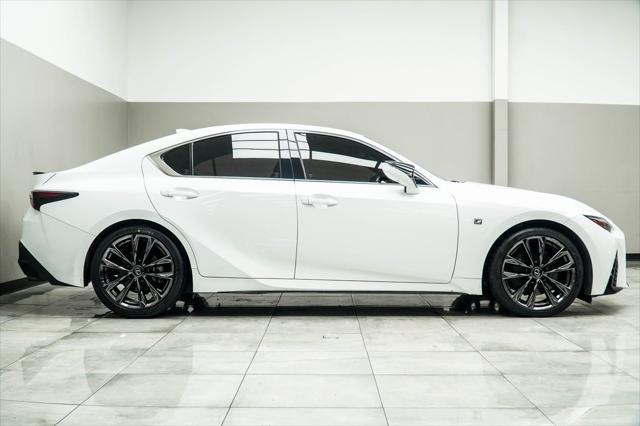 used 2023 Lexus IS 350 car, priced at $41,876