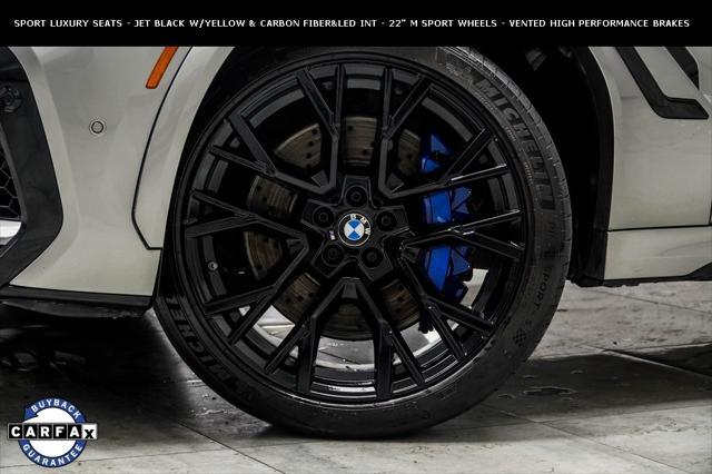 used 2022 BMW X6 M car, priced at $74,999