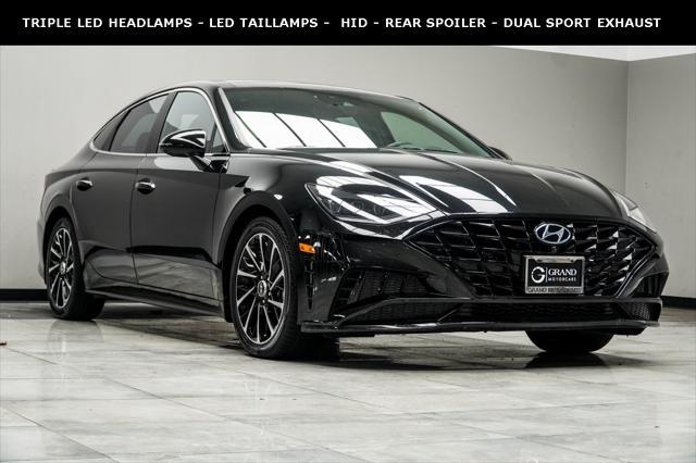 used 2021 Hyundai Sonata car, priced at $23,465