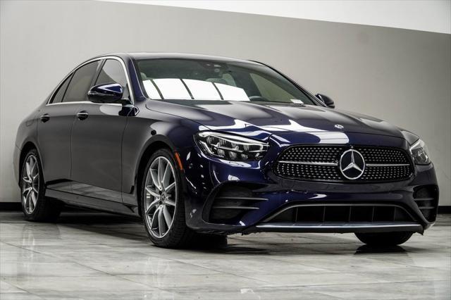 used 2021 Mercedes-Benz E-Class car, priced at $34,200