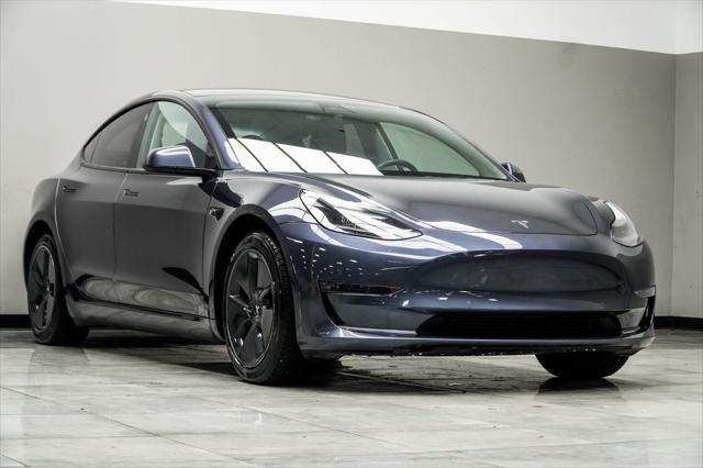 used 2022 Tesla Model 3 car, priced at $26,900