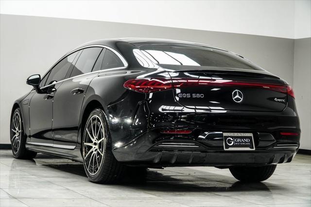 used 2022 Mercedes-Benz EQS 580 car, priced at $48,450
