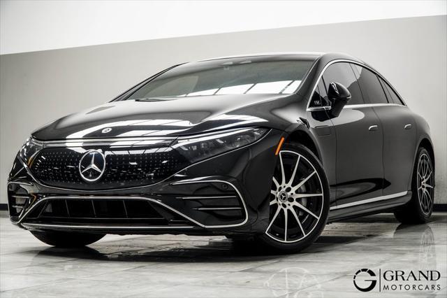 used 2022 Mercedes-Benz EQS 580 car, priced at $48,991