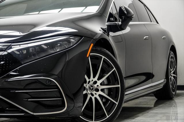 used 2022 Mercedes-Benz EQS 580 car, priced at $48,450