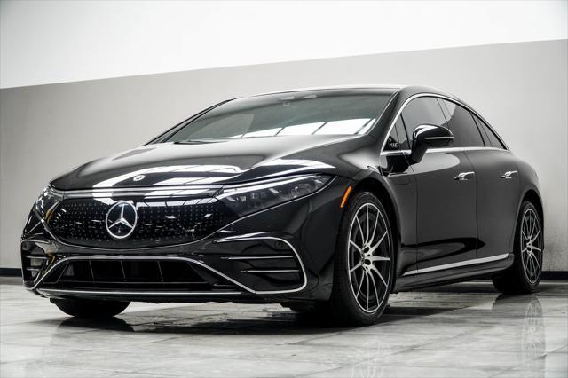 used 2022 Mercedes-Benz EQS 580 car, priced at $48,450