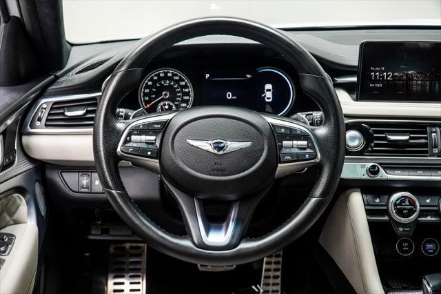 used 2022 Genesis G70 car, priced at $33,959