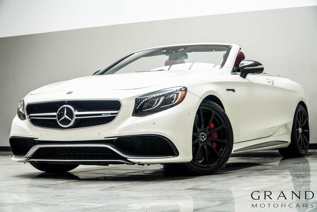 used 2017 Mercedes-Benz AMG S 63 car, priced at $57,435