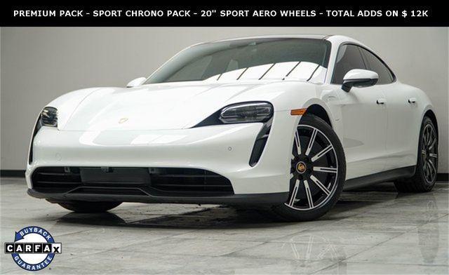 used 2021 Porsche Taycan car, priced at $62,422