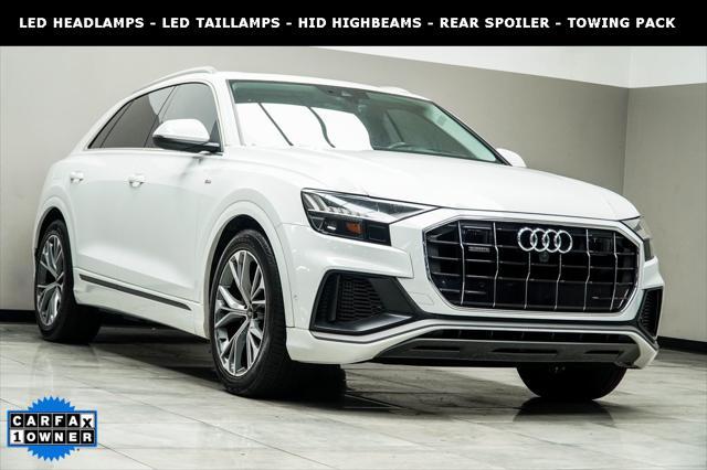 used 2021 Audi Q8 car, priced at $48,999