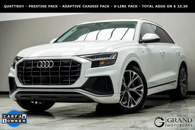 used 2021 Audi Q8 car, priced at $48,999