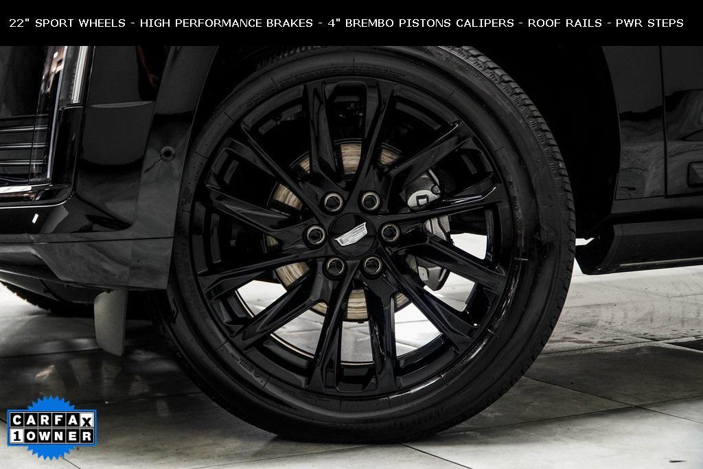 used 2024 Cadillac Escalade ESV car, priced at $96,899