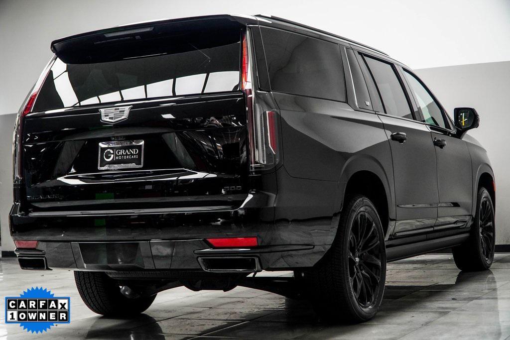 used 2024 Cadillac Escalade ESV car, priced at $96,899