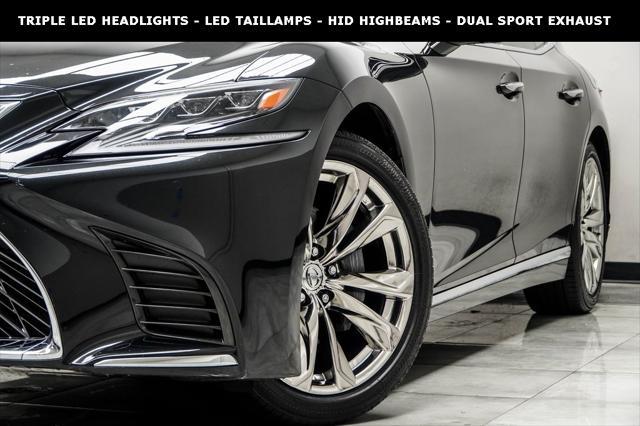 used 2018 Lexus LS 500 car, priced at $43,300